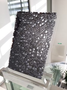 Design-Paneel in Schwarz