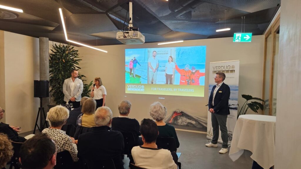 Verdugo Travel bei einem Reise-Event in der Region Basel.