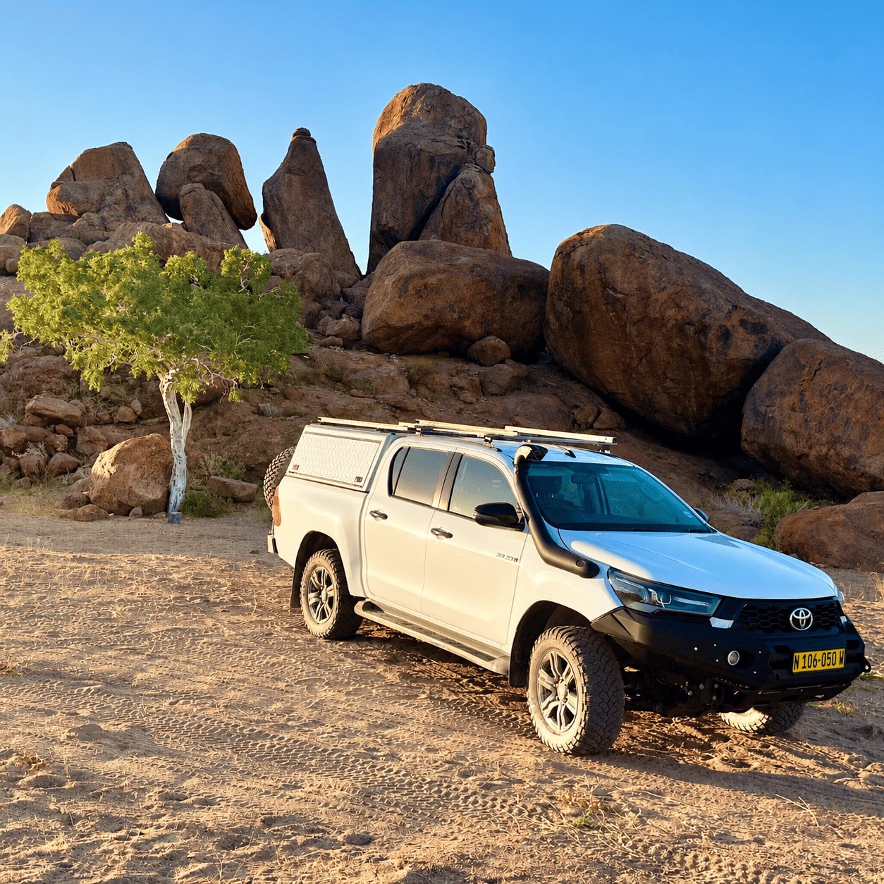 Selbstfahrertour im 4x4 durch die Weiten des südlichen Afrikas.